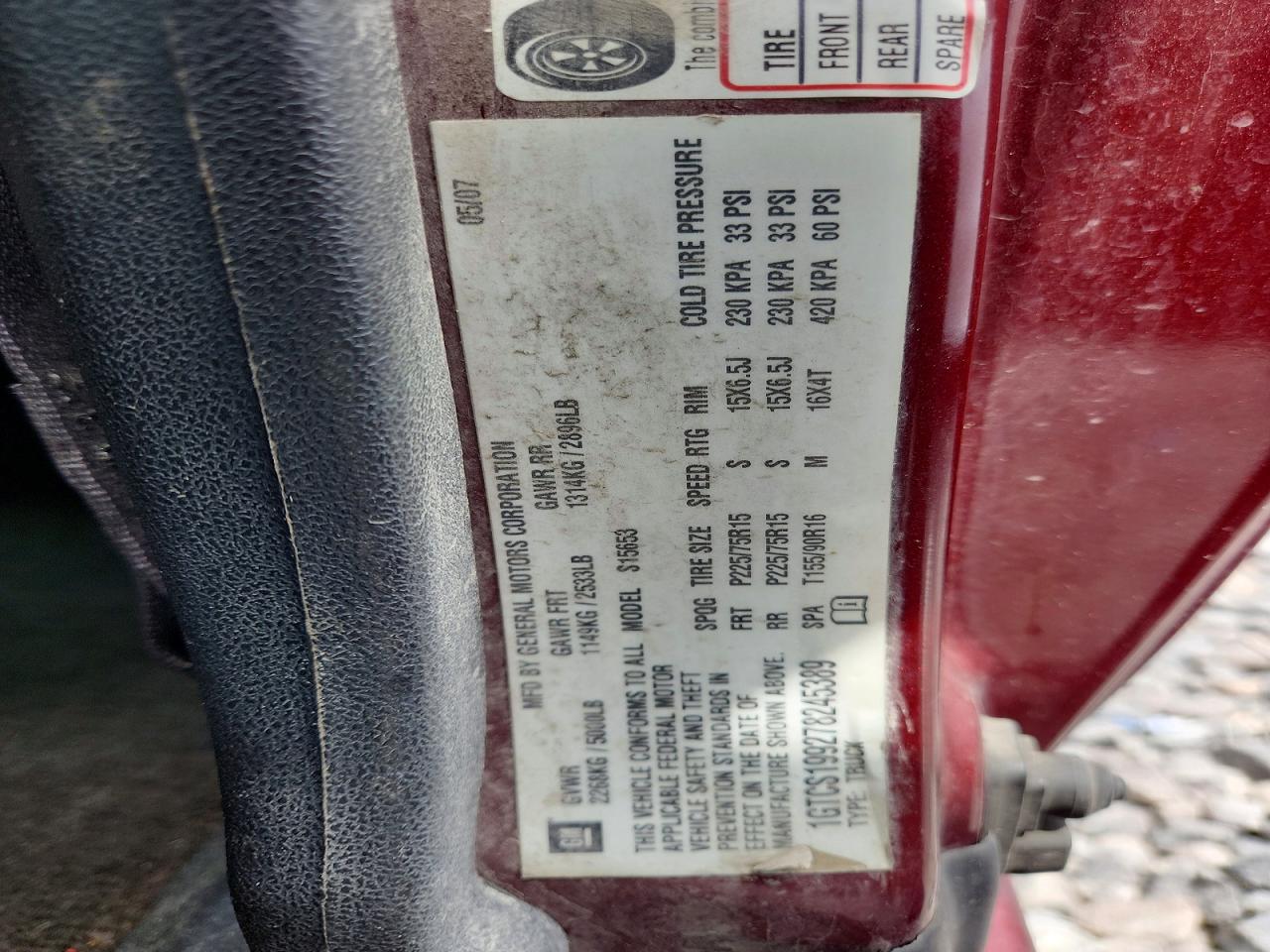 2007 GMC CANYON