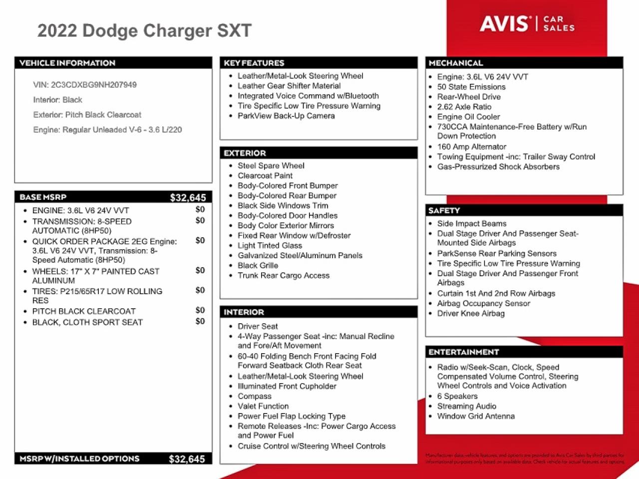 2022 DODGE CHARGER