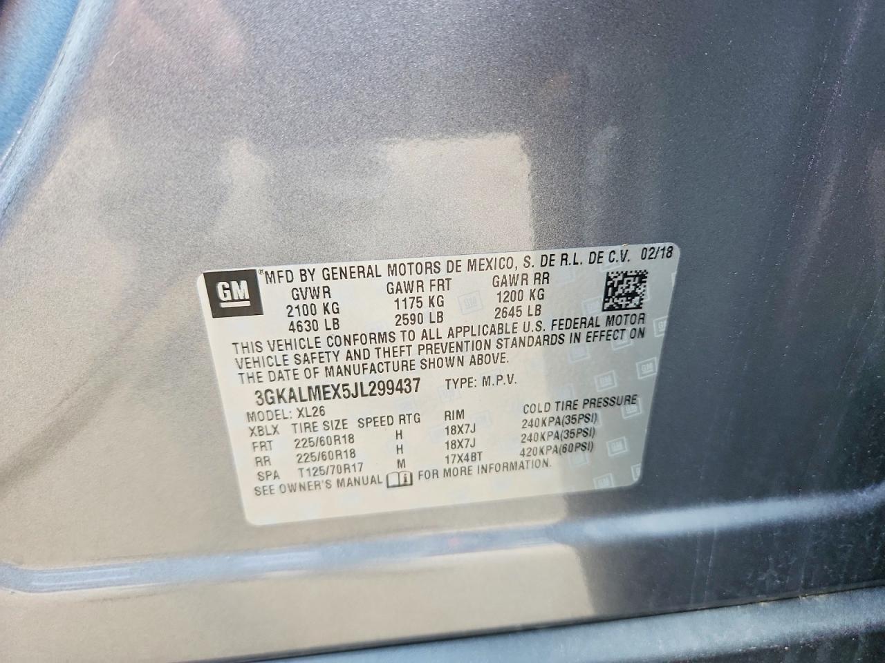 2018 GMC TERRAIN