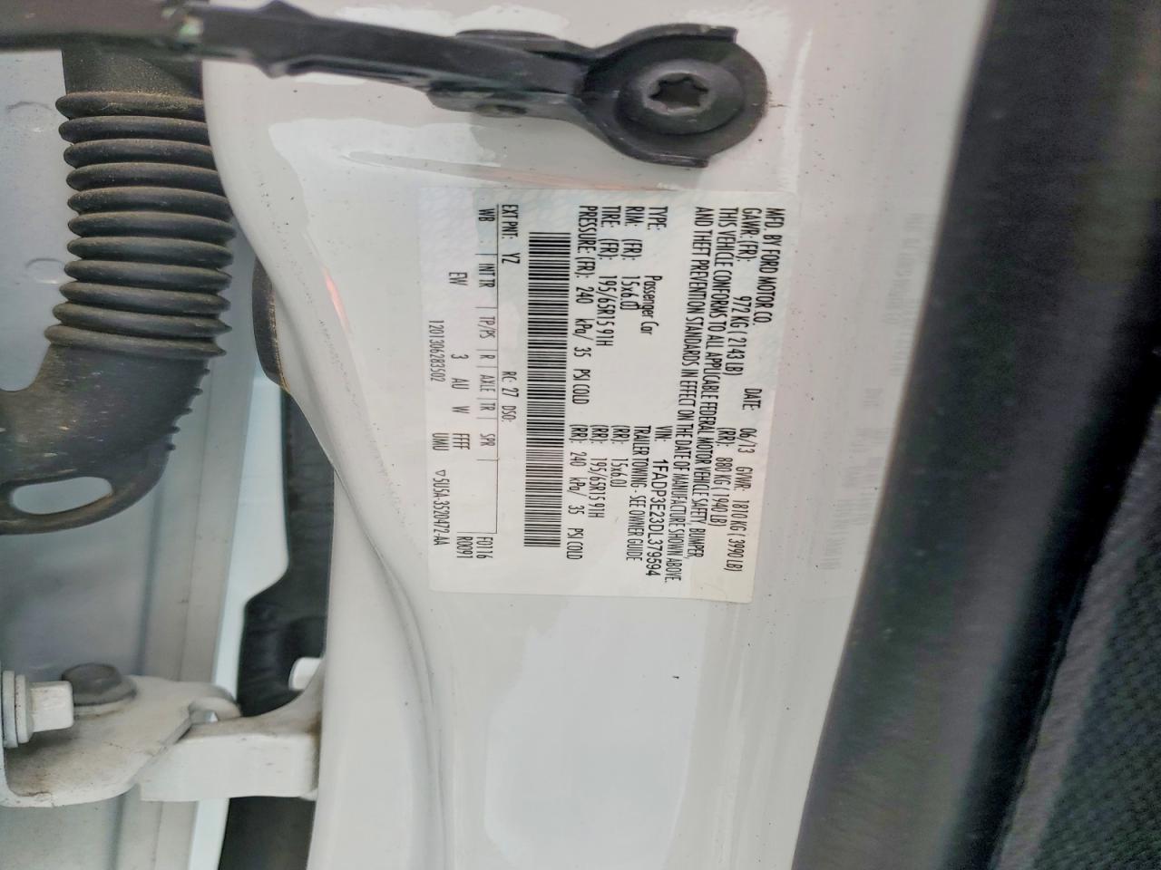 2013 FORD FOCUS