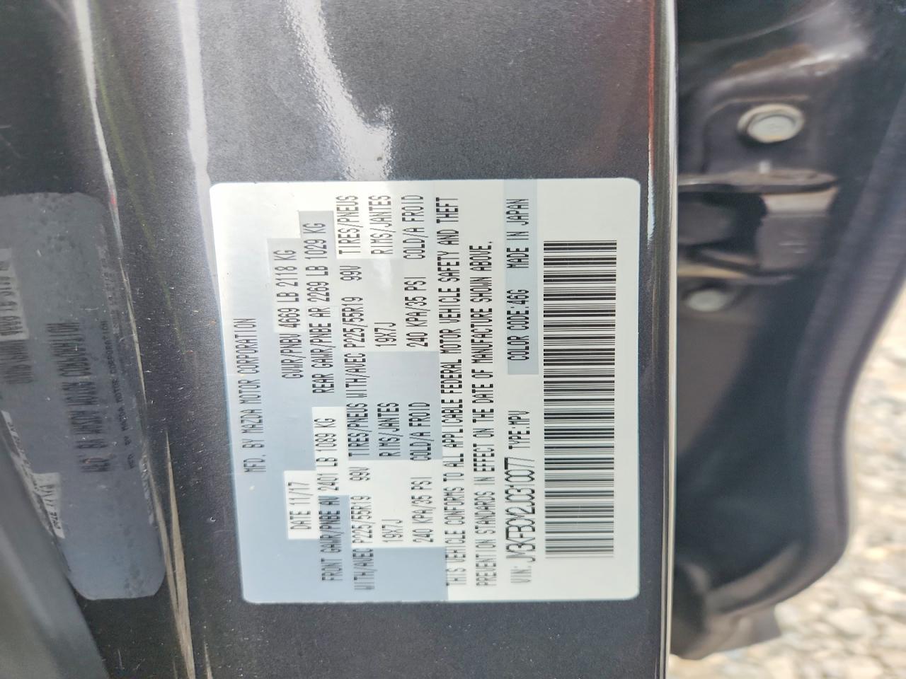 2018 MAZDA CX-5