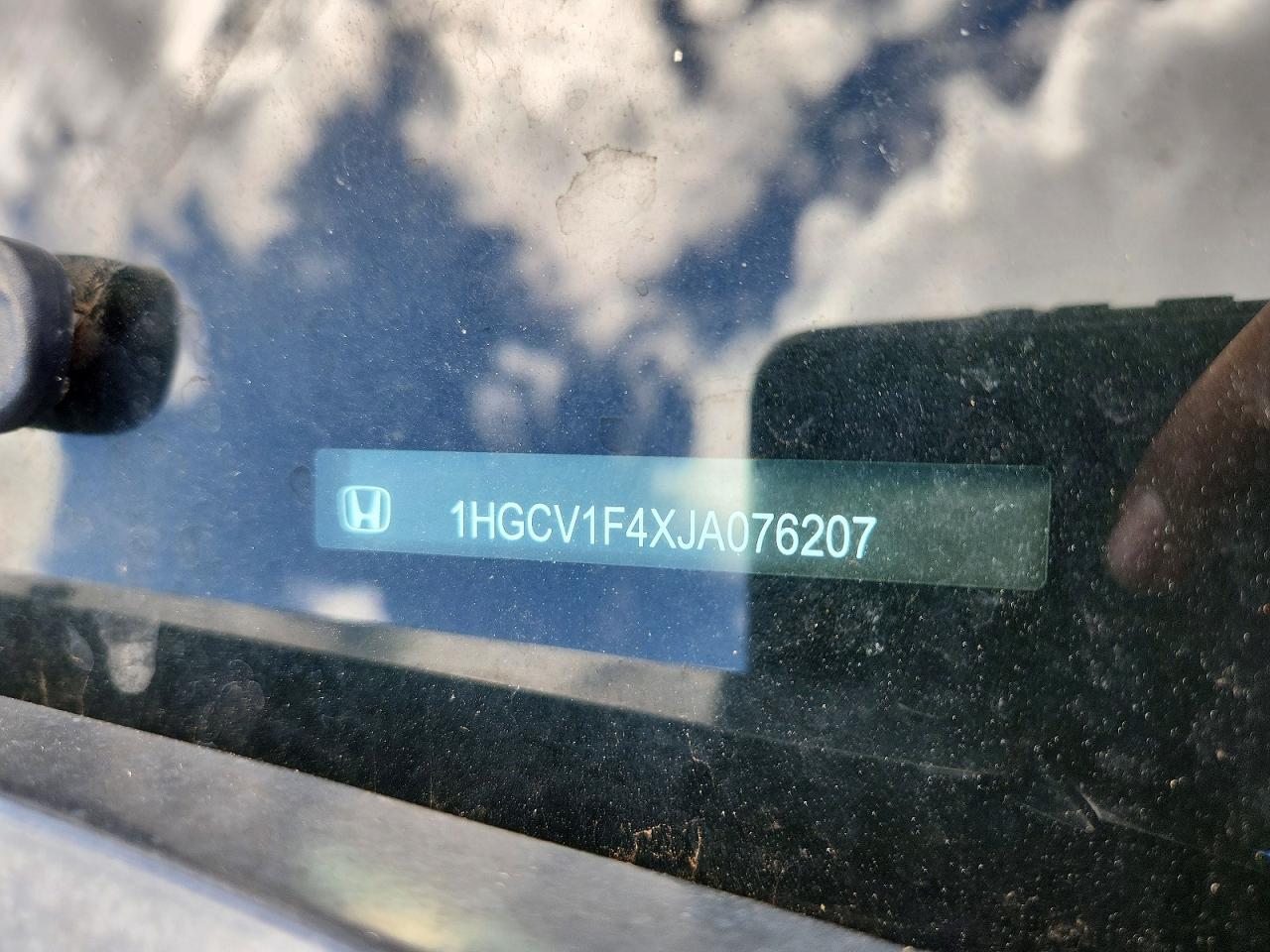 2018 HONDA ACCORD
