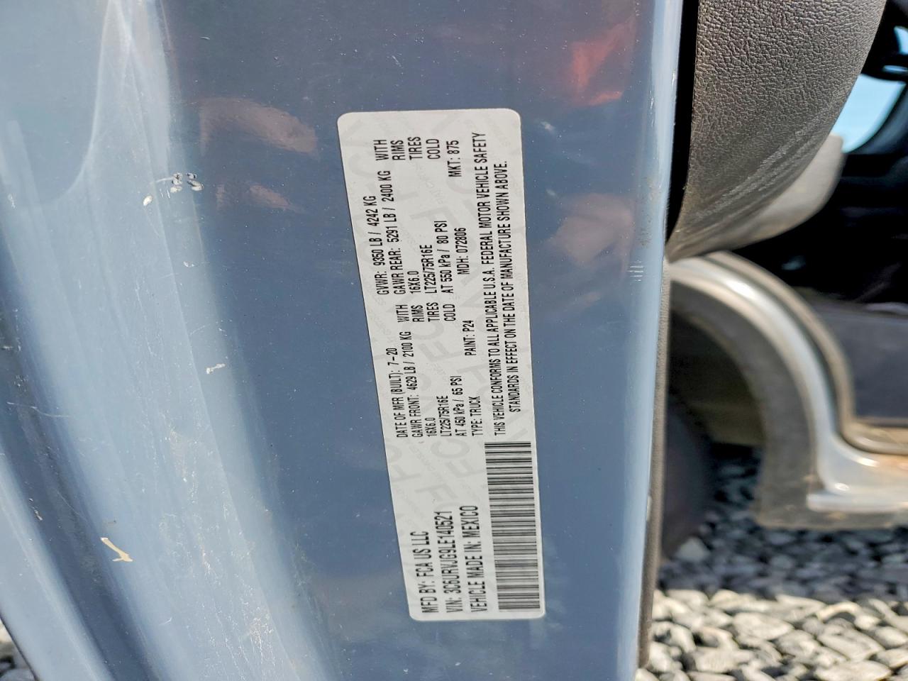 2020 RAM PROMASTER