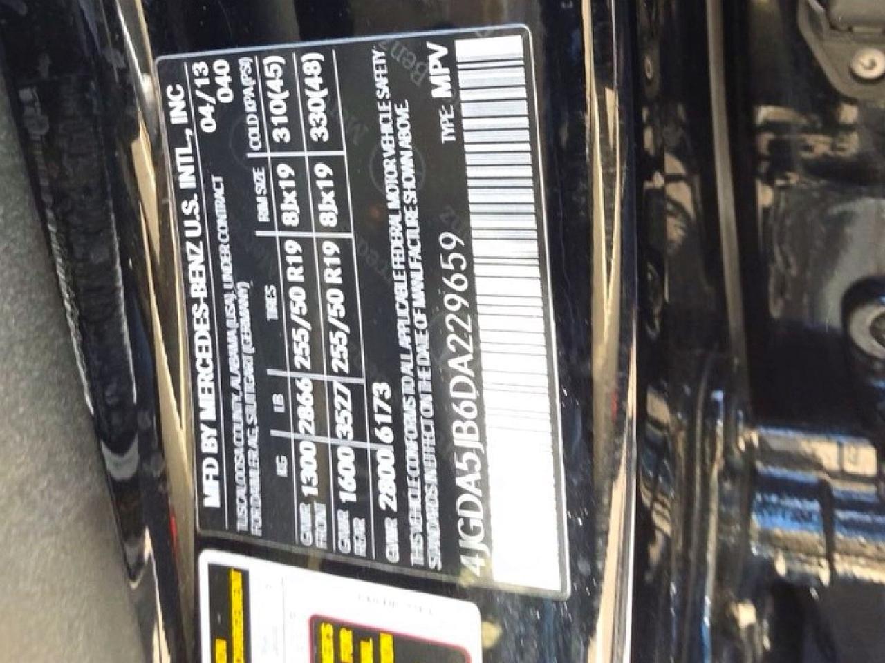 2013 MERCEDES-BENZ M-CLASS