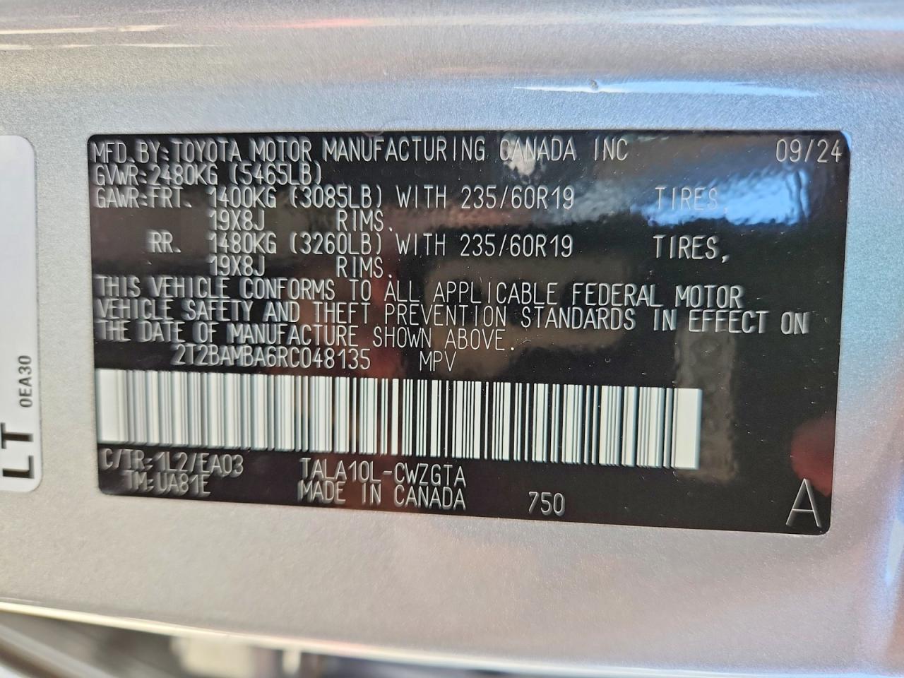 2024 LEXUS RX350