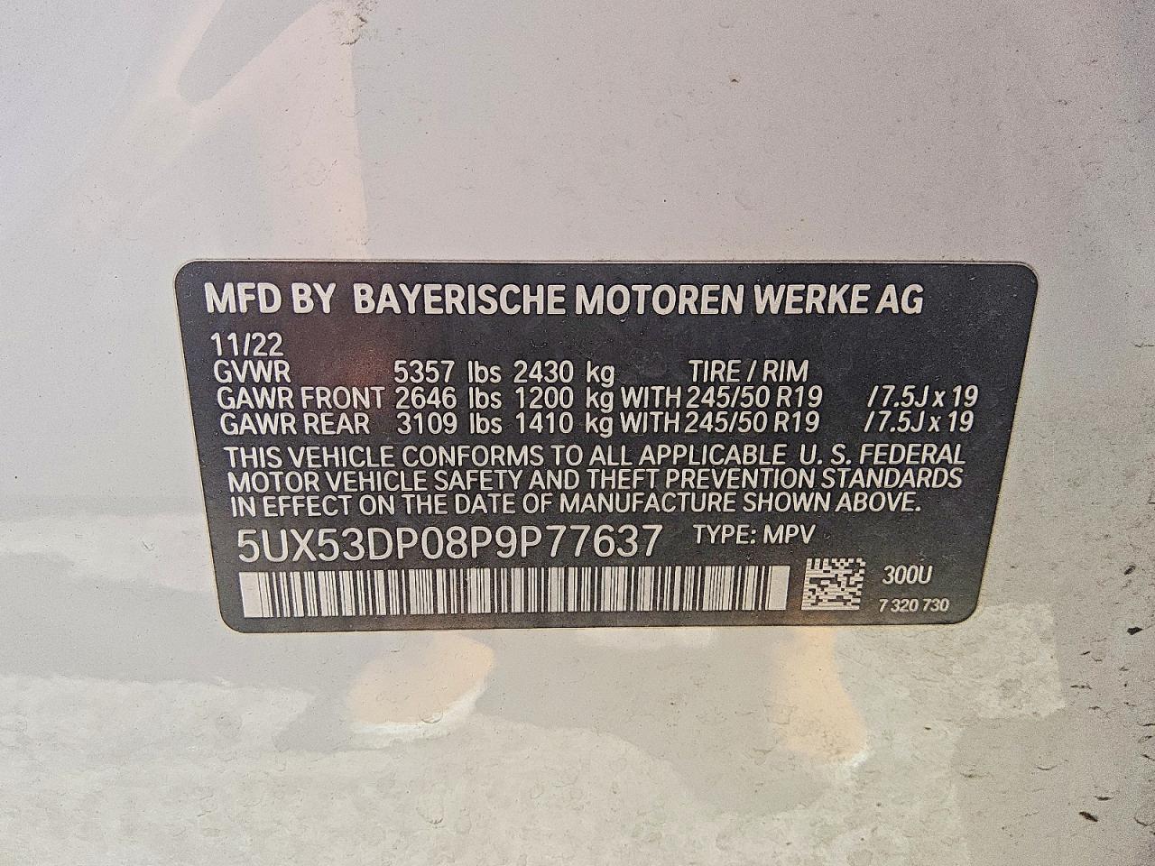 2023 BMW X3