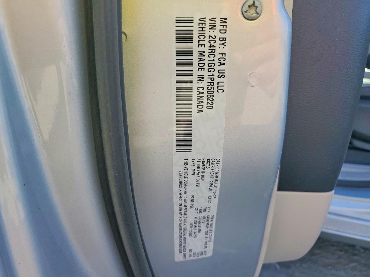 2023 CHRYSLER PACIFICA