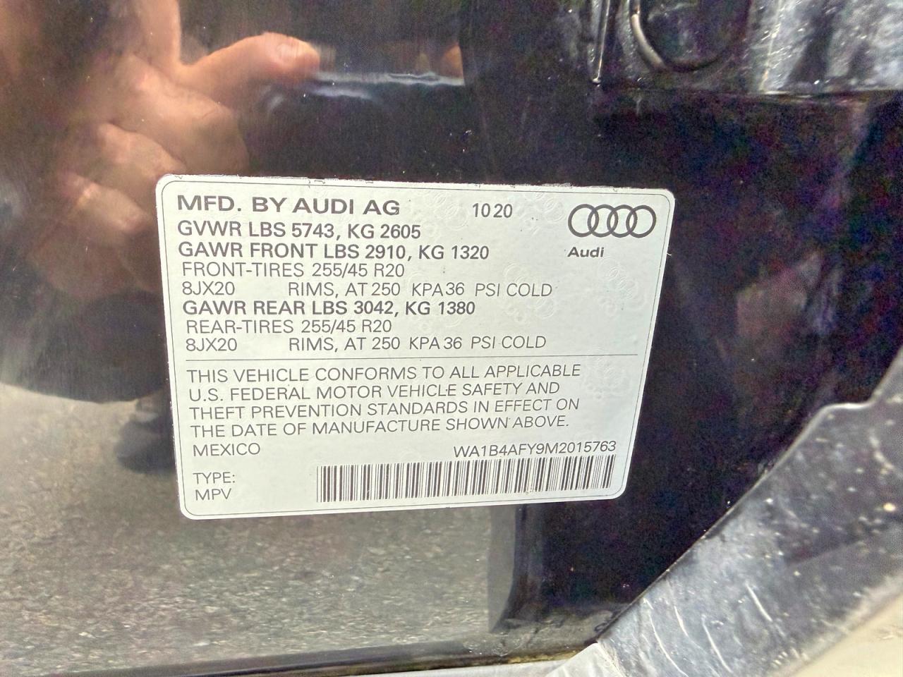 2021 AUDI SQ5