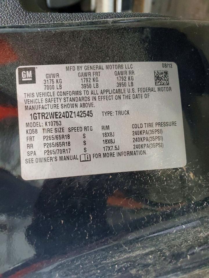 2013 GMC SIERRA