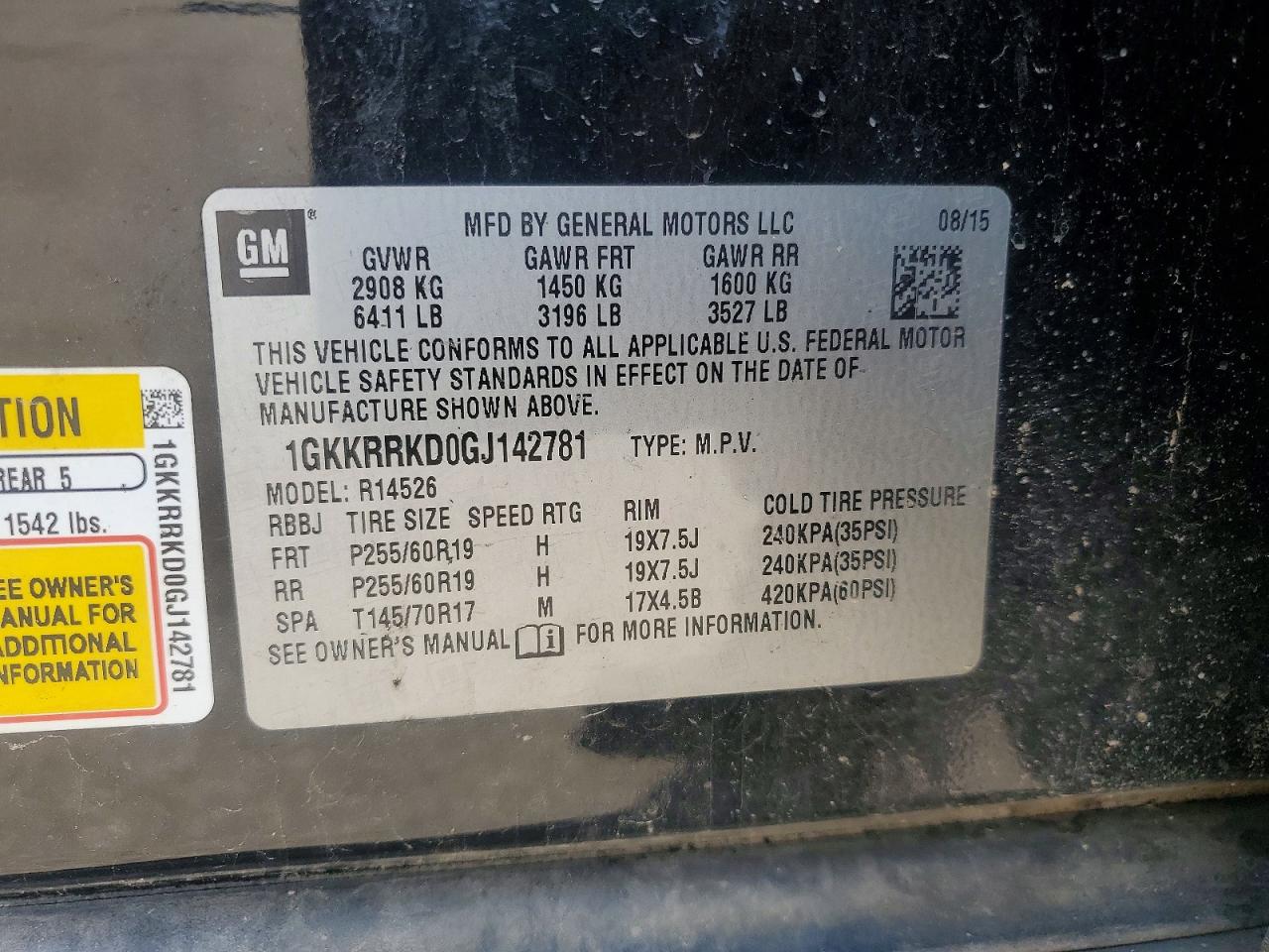 2016 GMC ACADIA