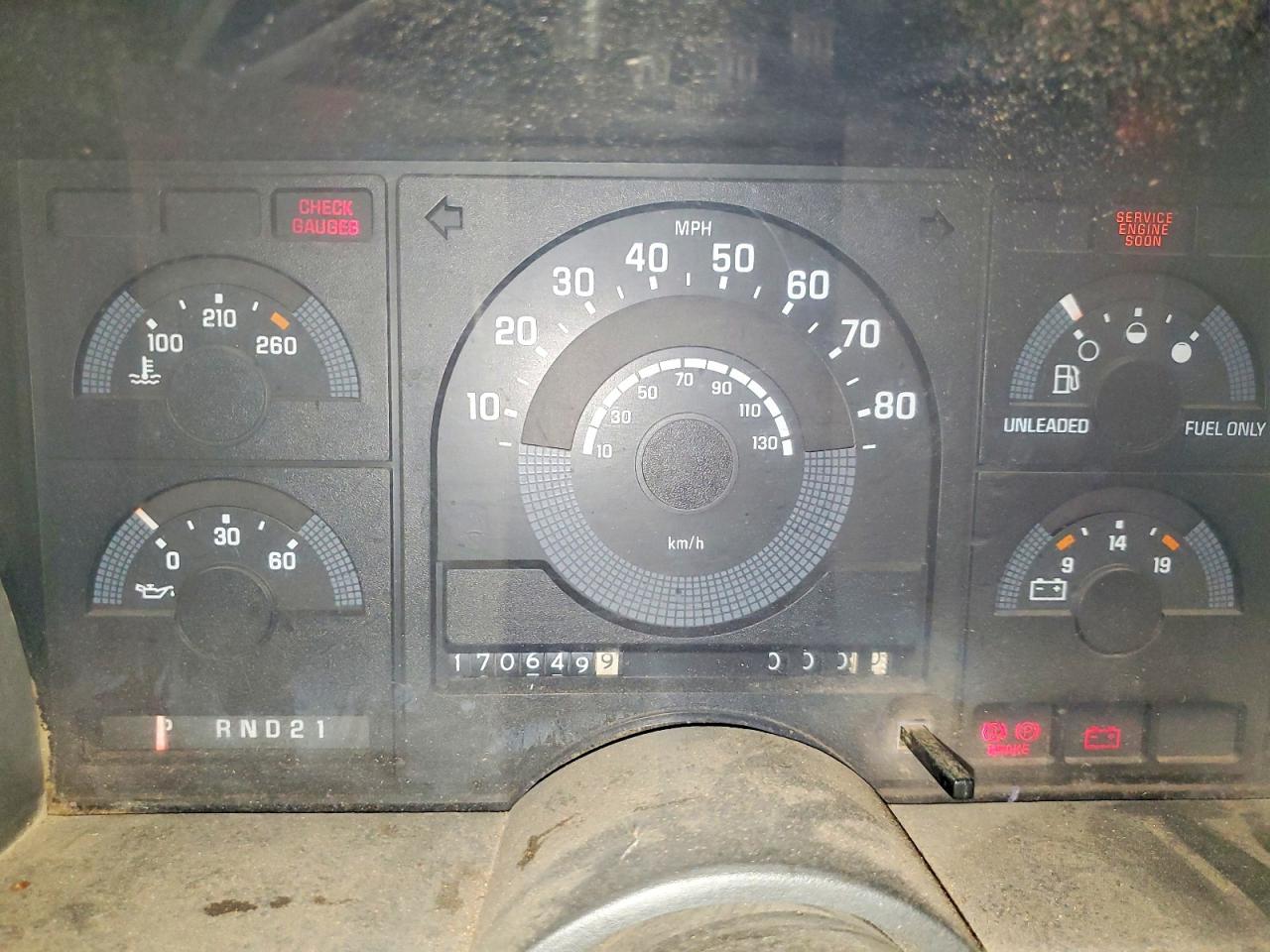 1989 CHEVROLET GMT