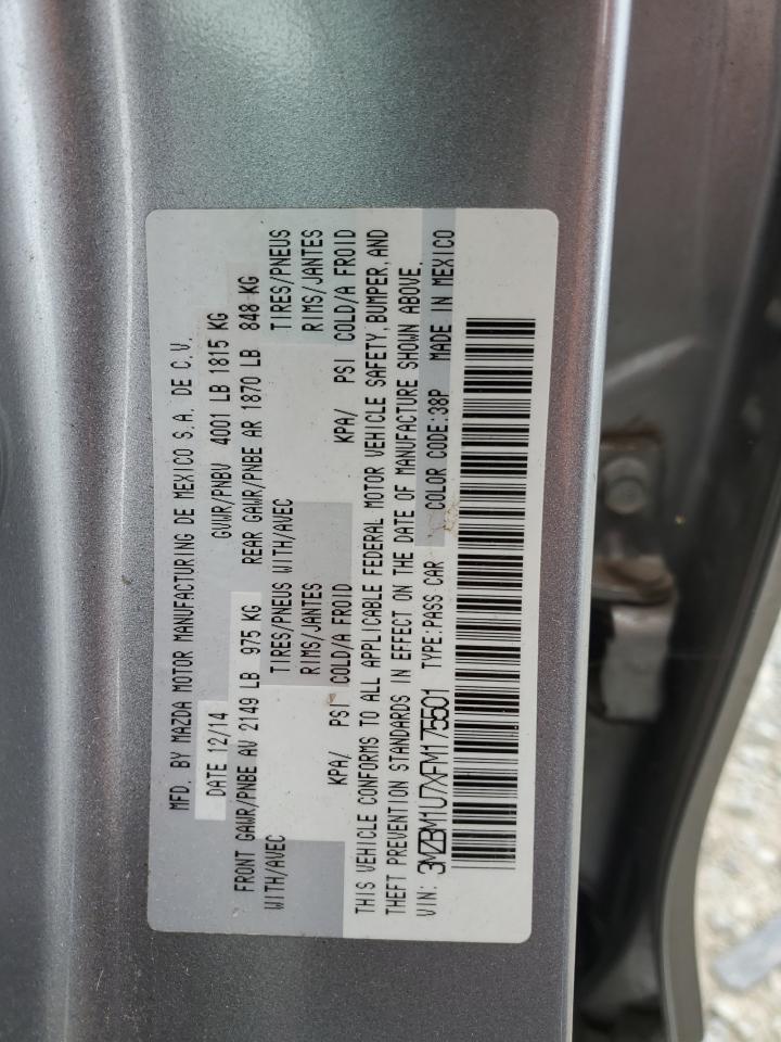 2015 MAZDA 3