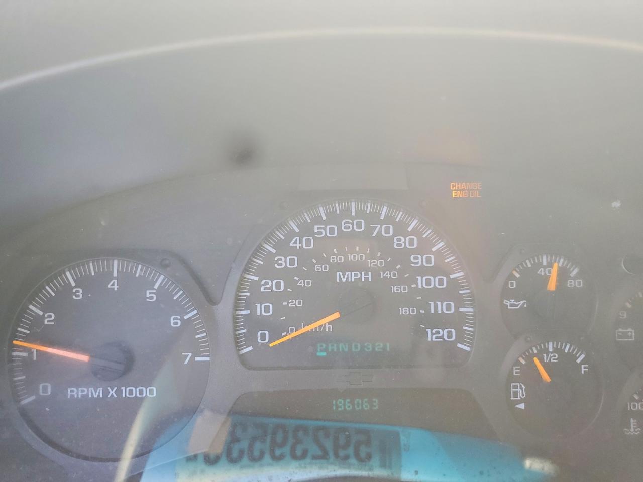 2004 CHEVROLET TRAILBLAZE