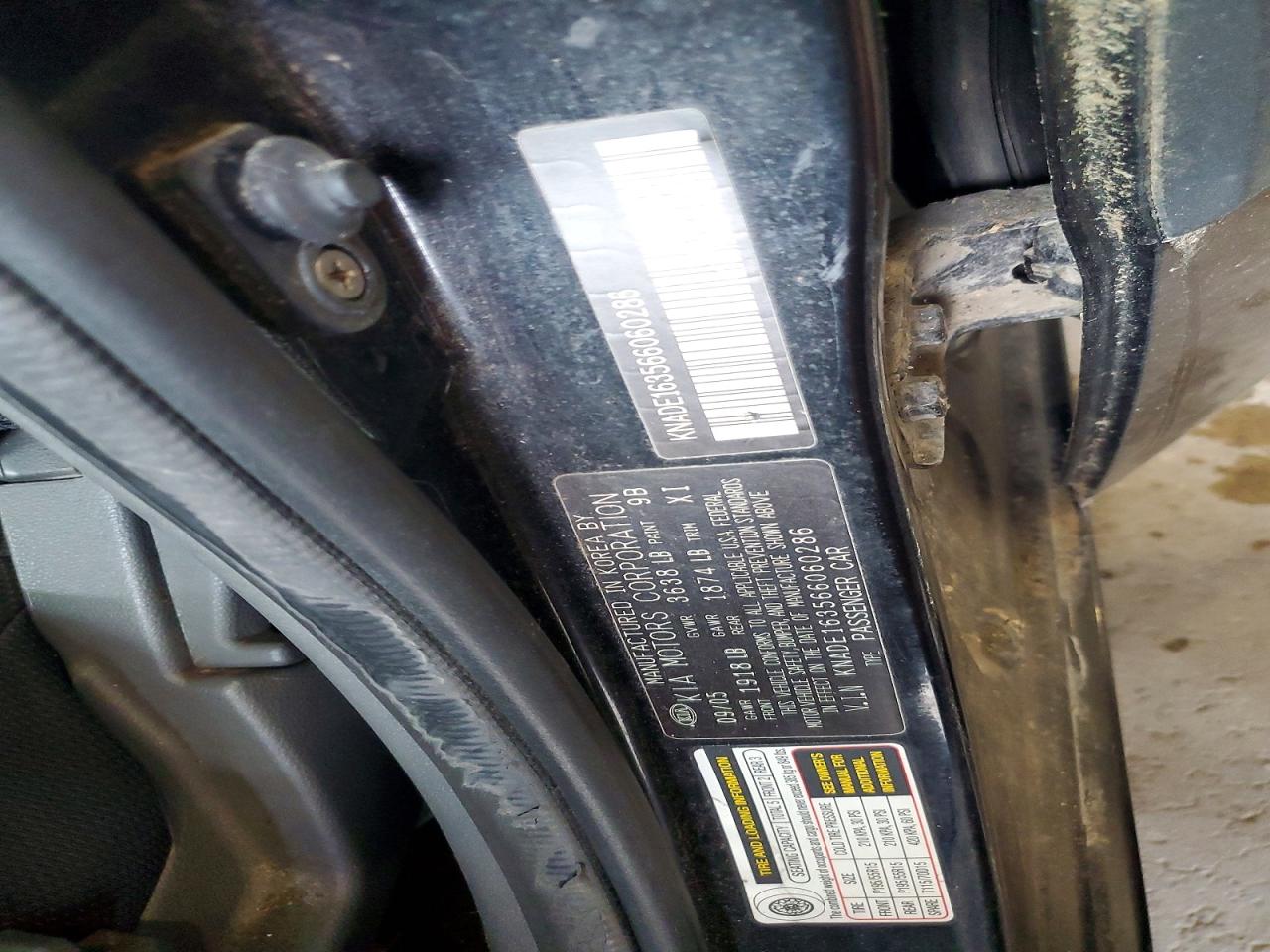 2006 KIA RIO