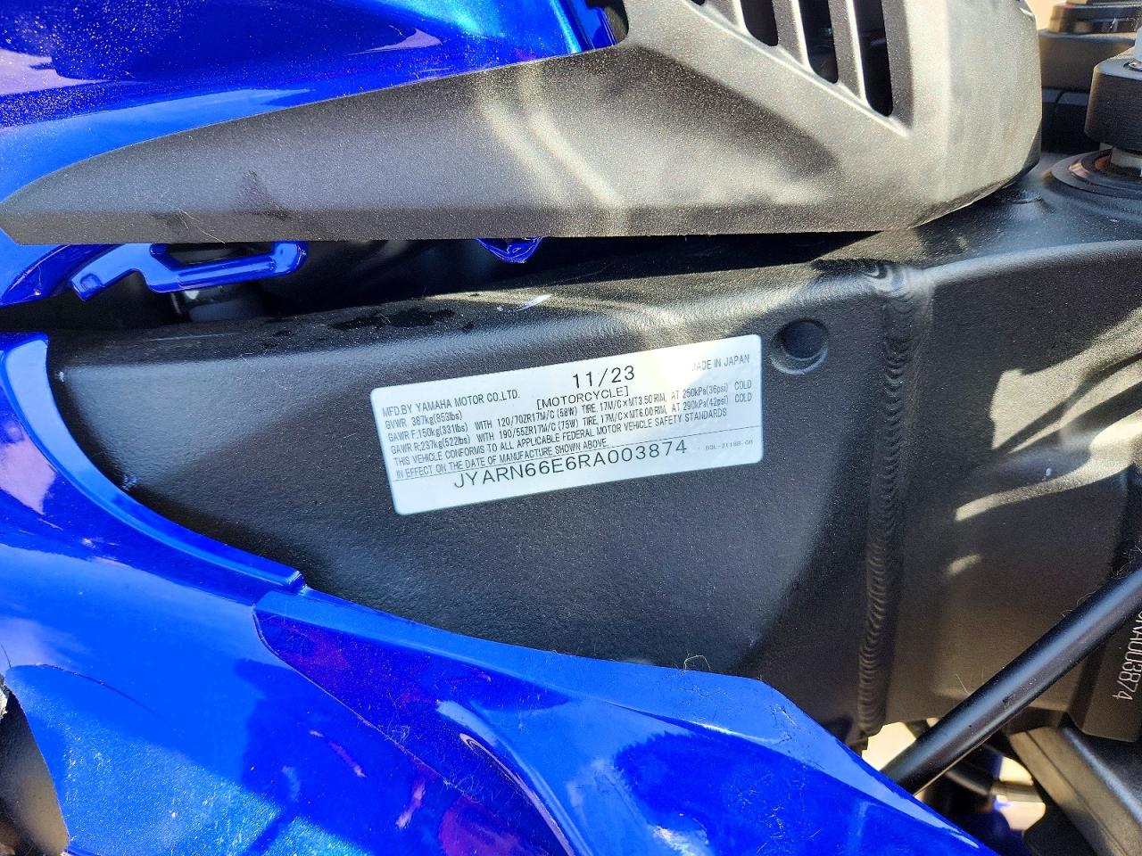 2024 YAMAHA YZF1000
