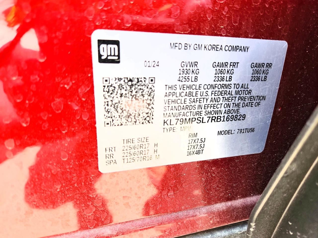 2024 CHEVROLET TRAILBLAZE