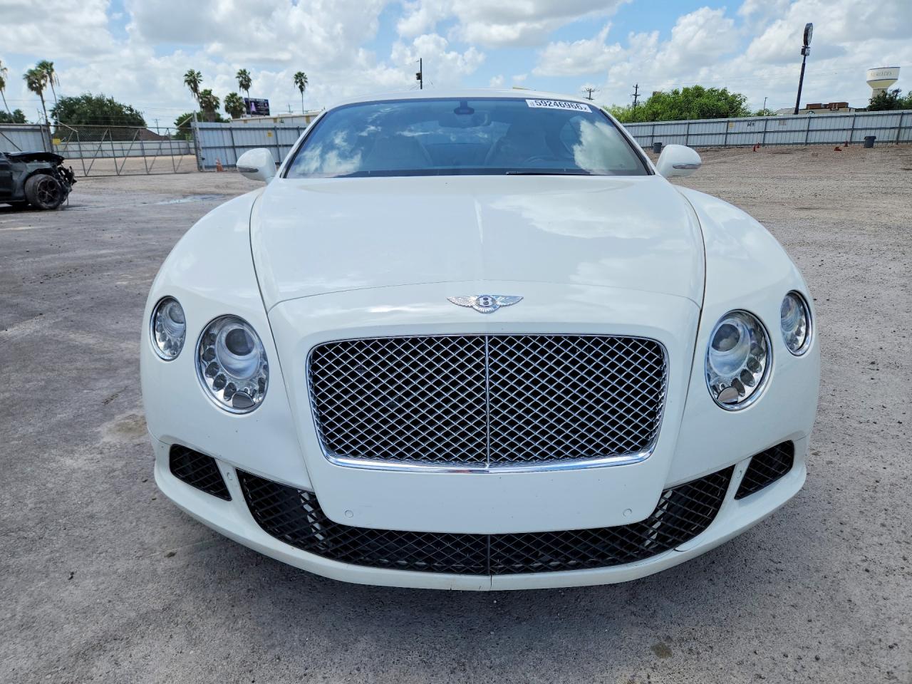 2012 BENTLEY CONTINENTA