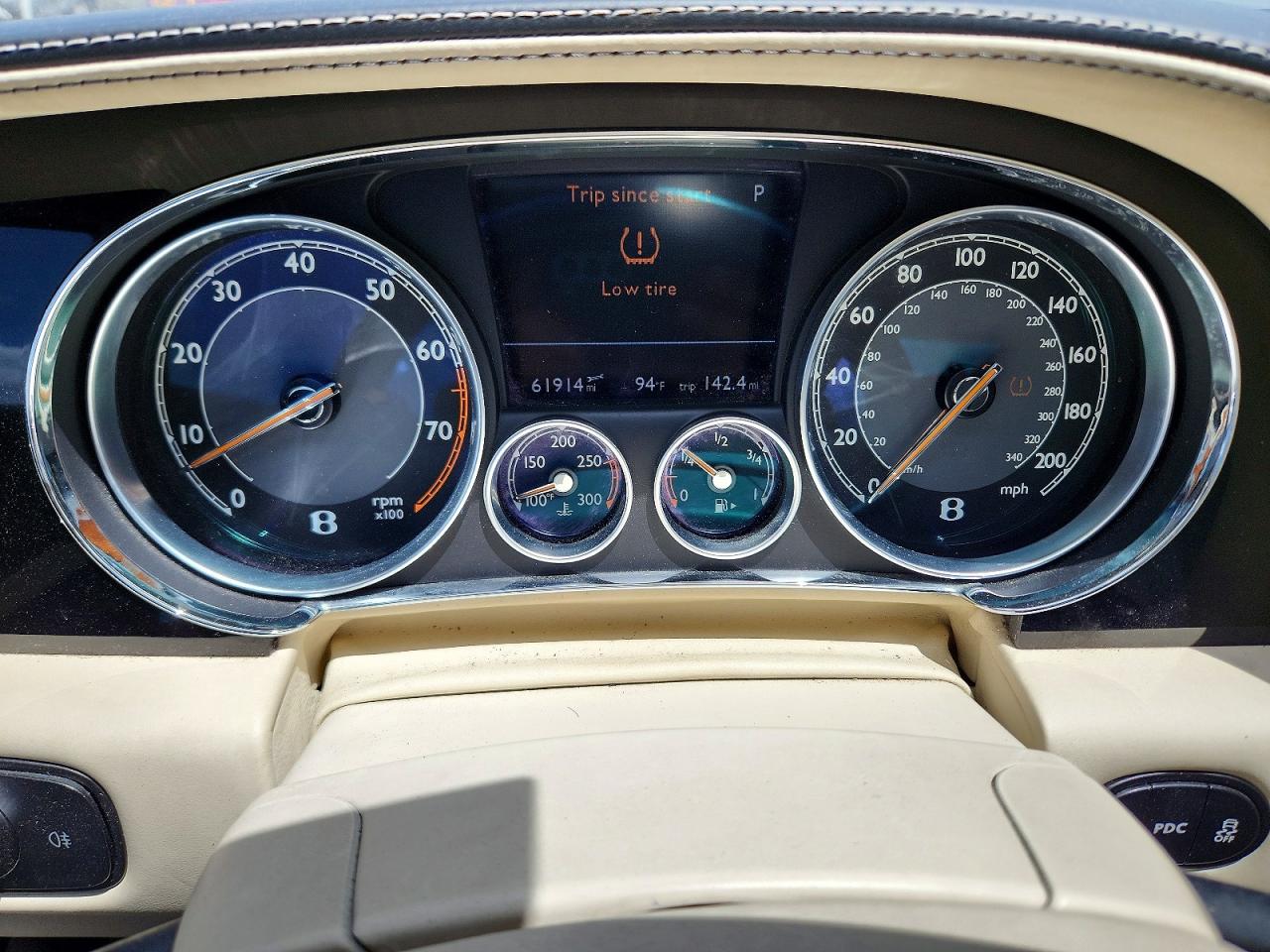 2012 BENTLEY CONTINENTA