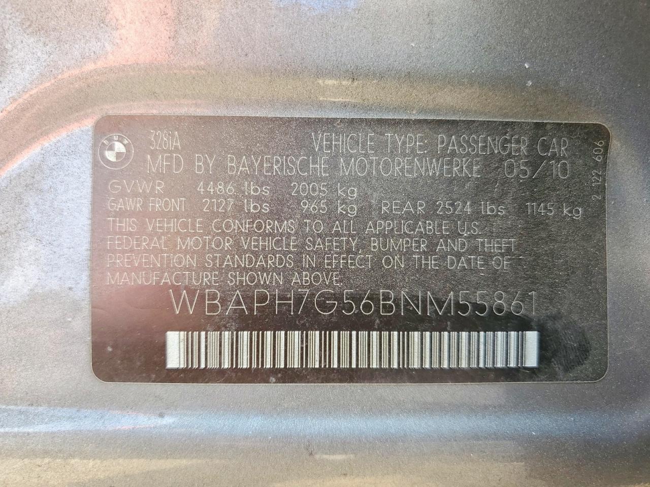 2011 BMW 3 SERIES