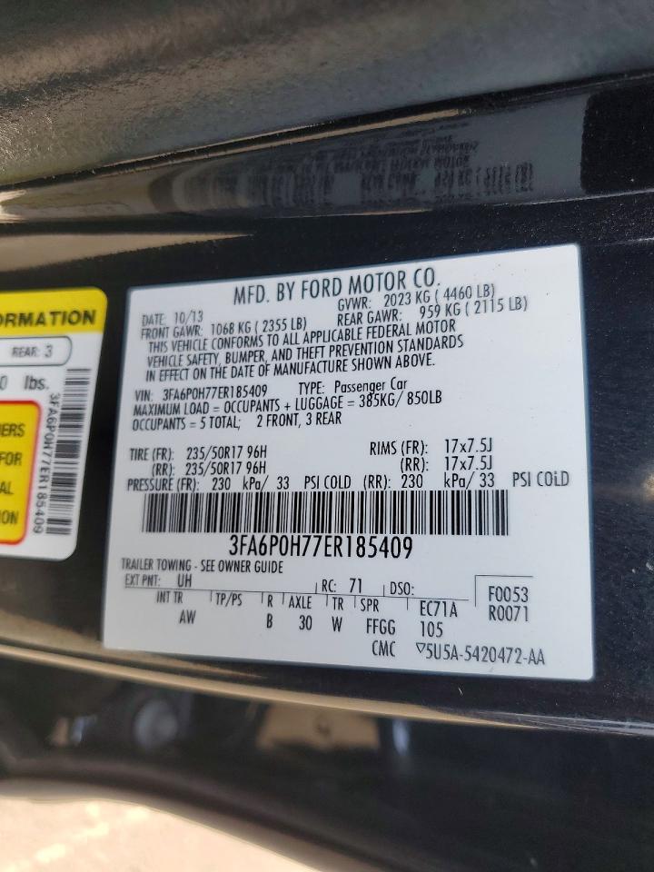 2014 FORD FUSION