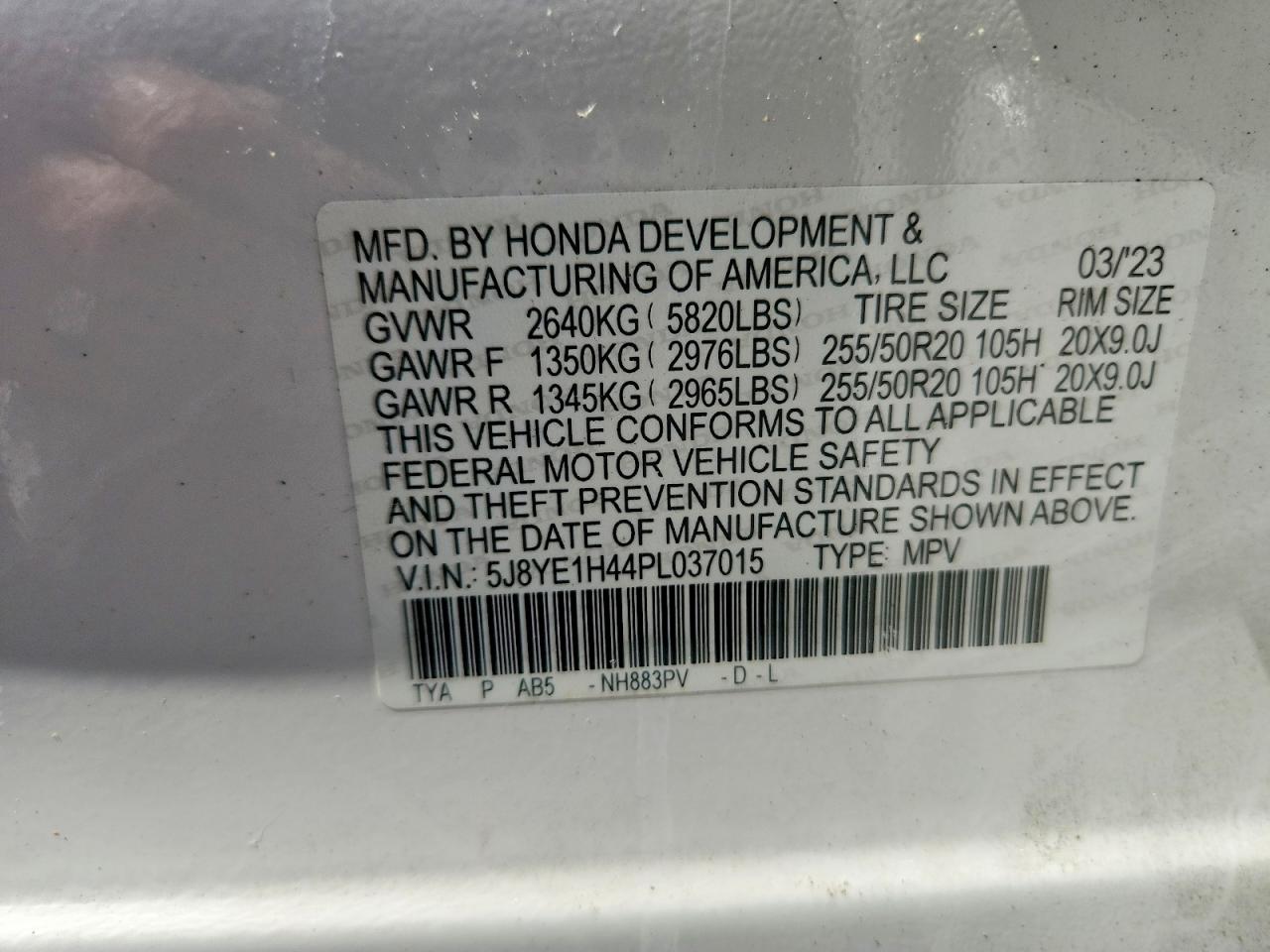 2023 ACURA MDX