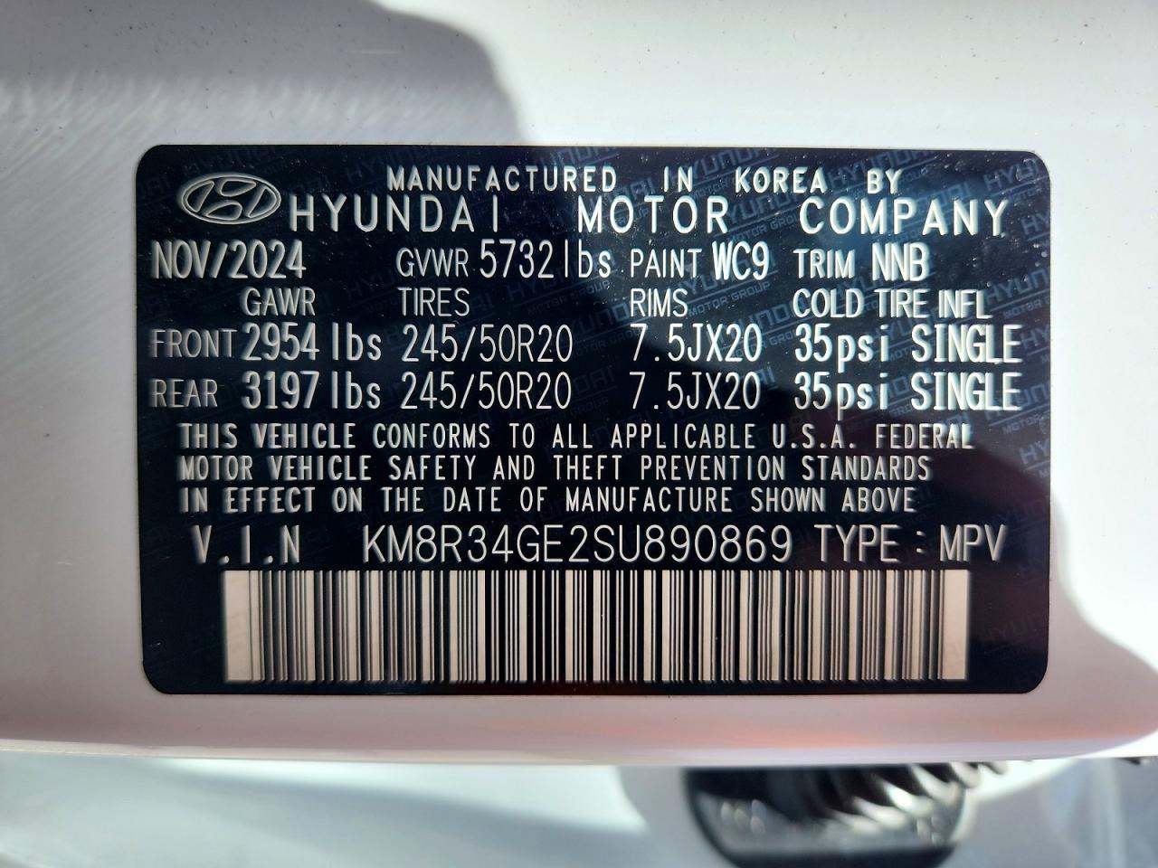 2025 HYUNDAI PALISADE