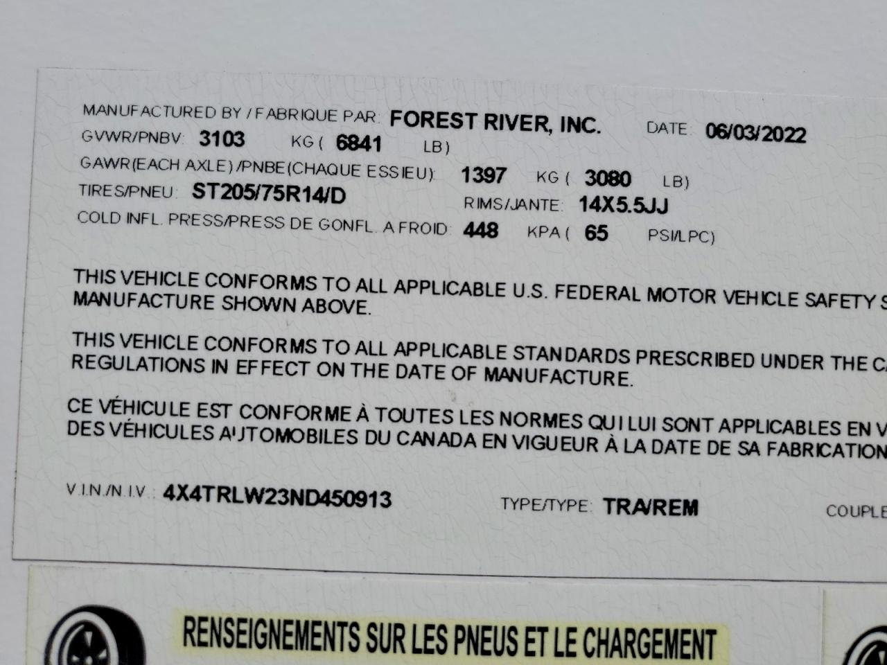 2022 ROCKWOOD MINI LITE