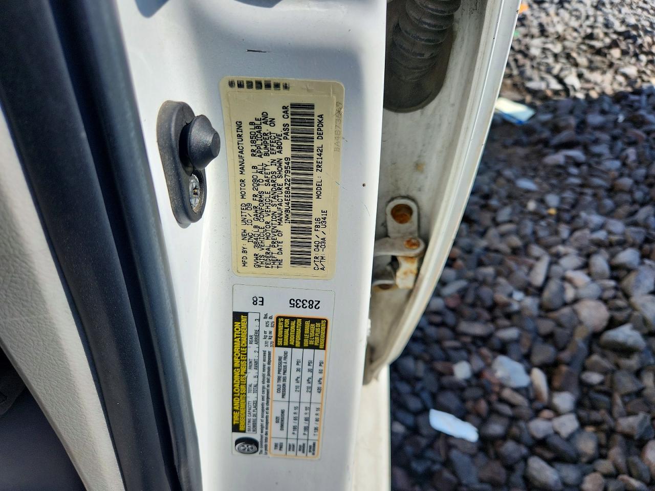 2010 TOYOTA COROLLA