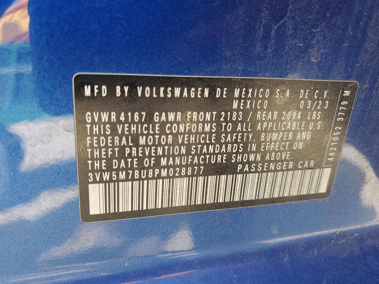 2023 VOLKSWAGEN JETTA