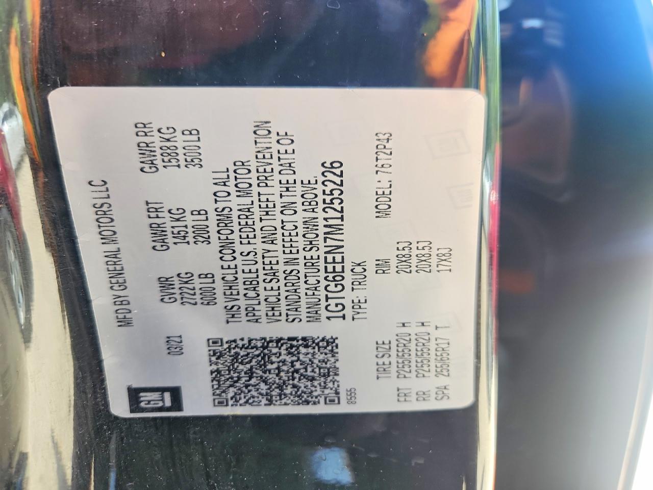 2021 GMC CANYON