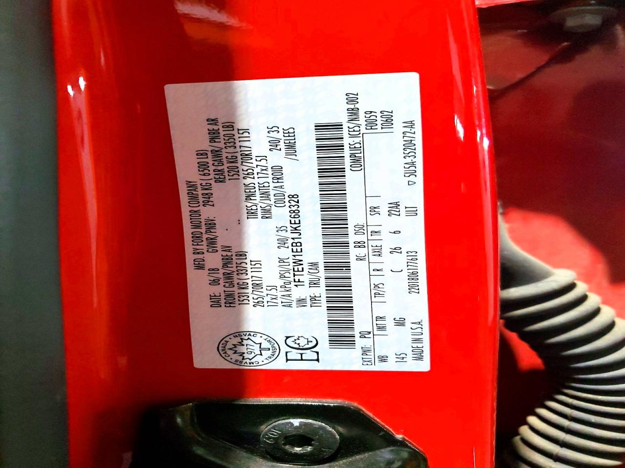 2018 FORD F150