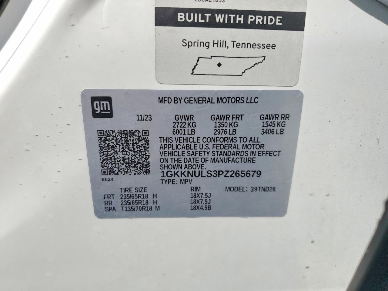 2023 GMC ACADIA