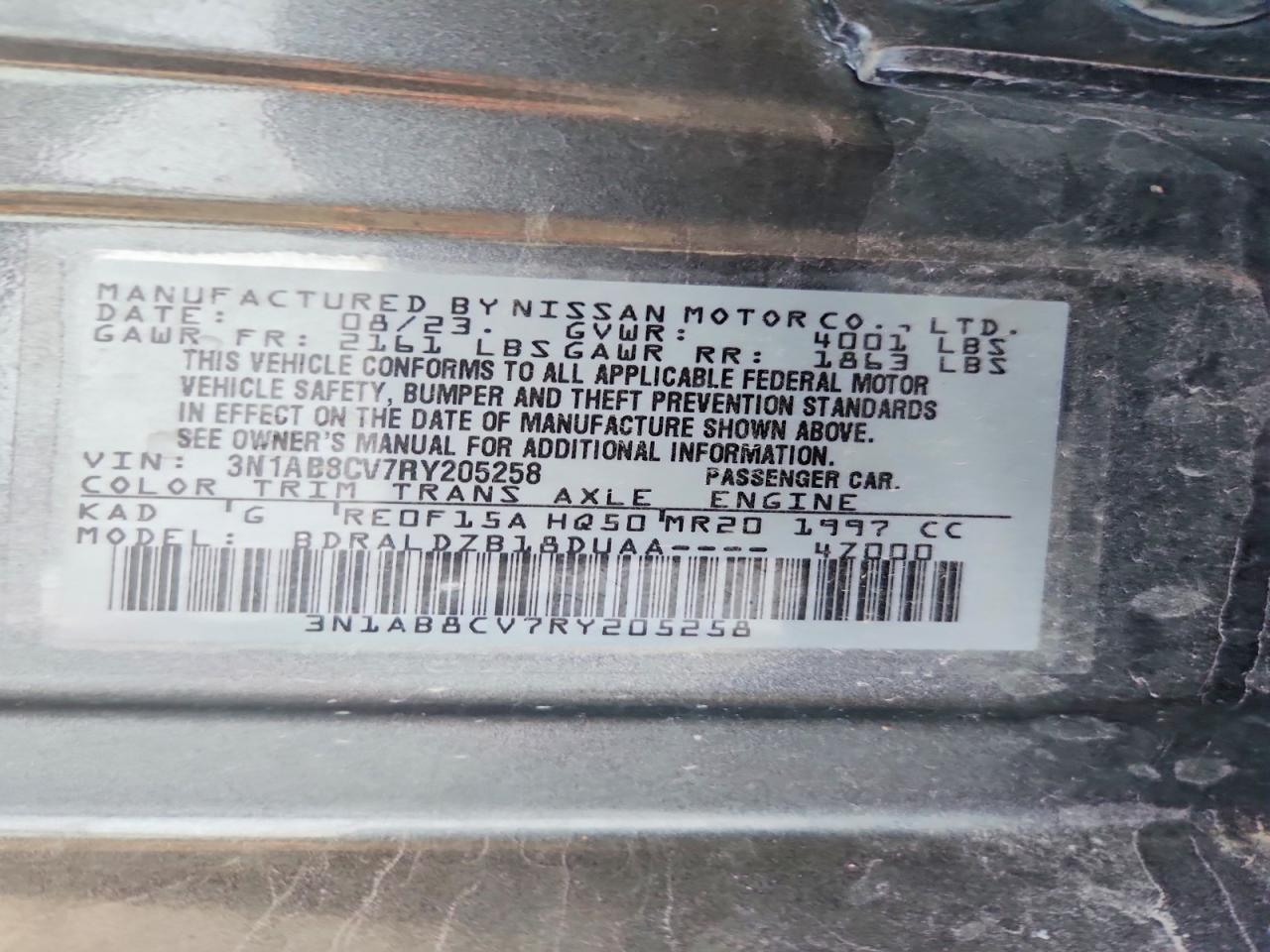 2024 NISSAN SENTRA