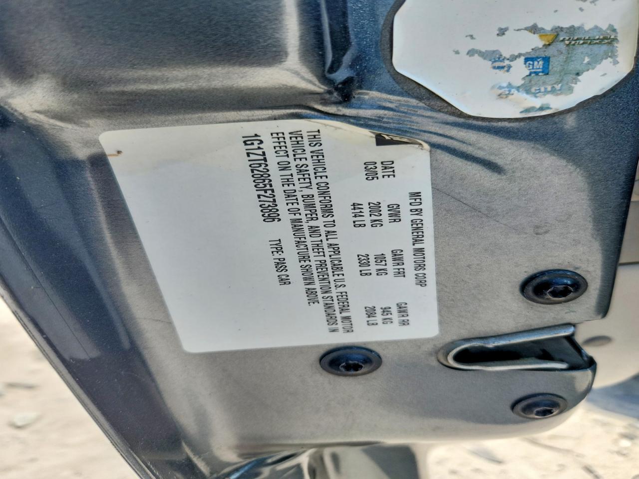 2005 CHEVROLET MALIBU