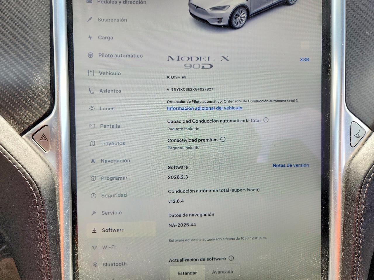 2016 TESLA MODEL X