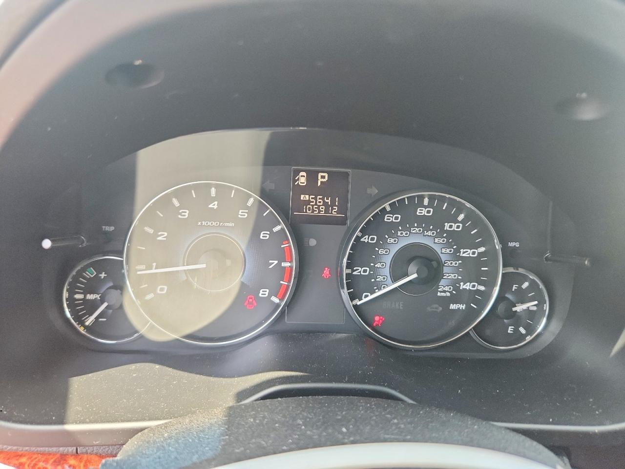 2010 SUBARU OUTBACK MA