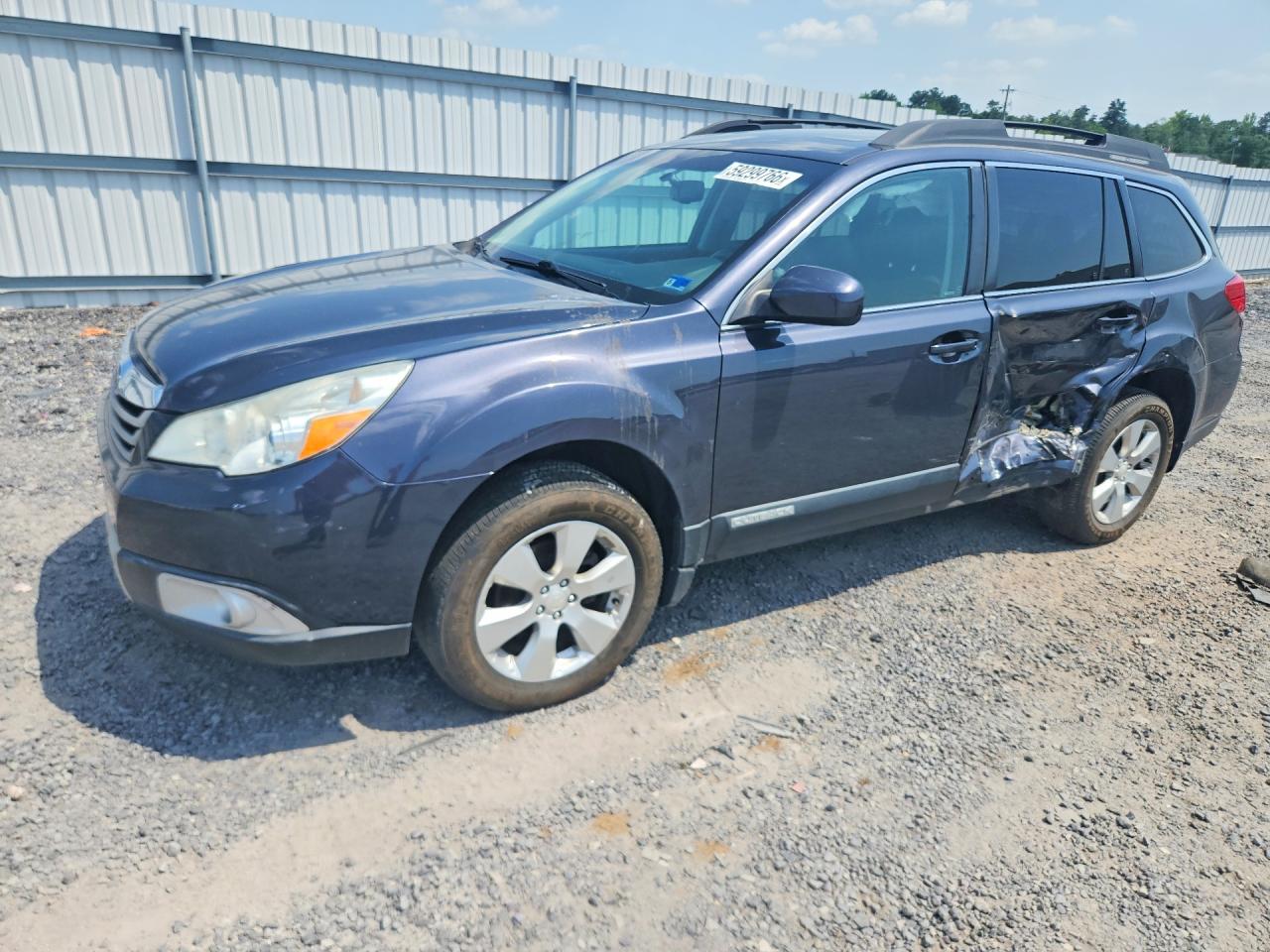 2010 SUBARU OUTBACK MA