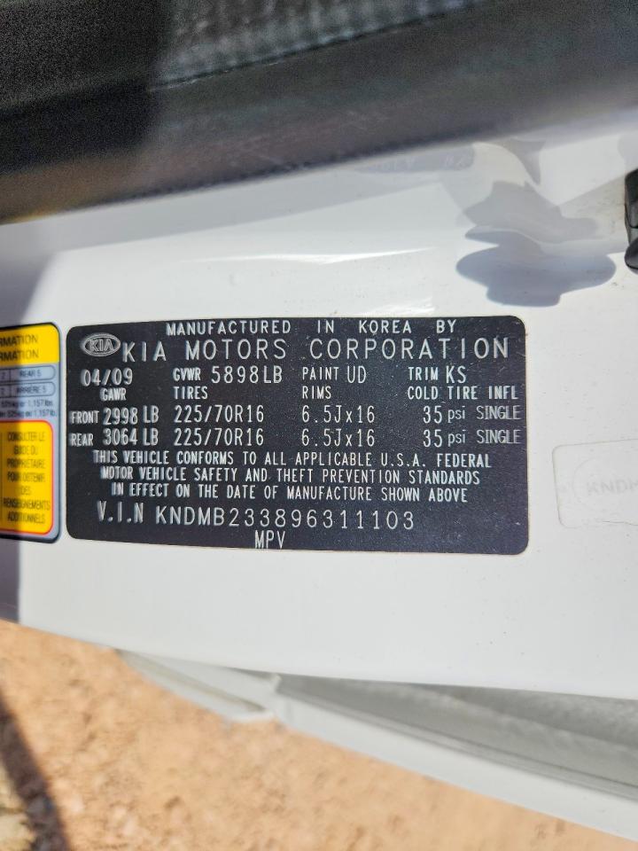 2009 KIA SEDONA