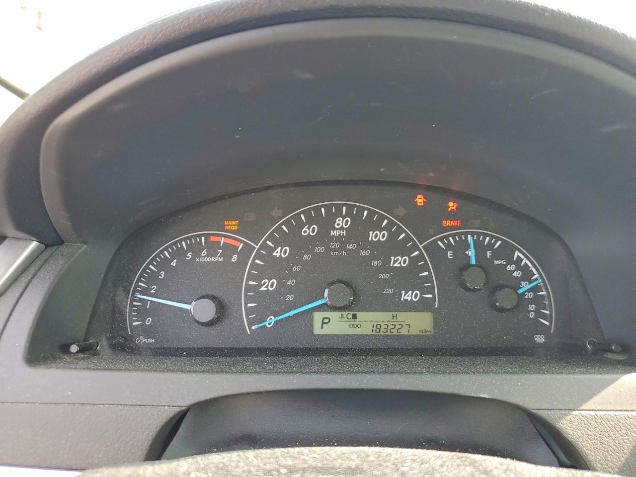 2012 TOYOTA CAMRY
