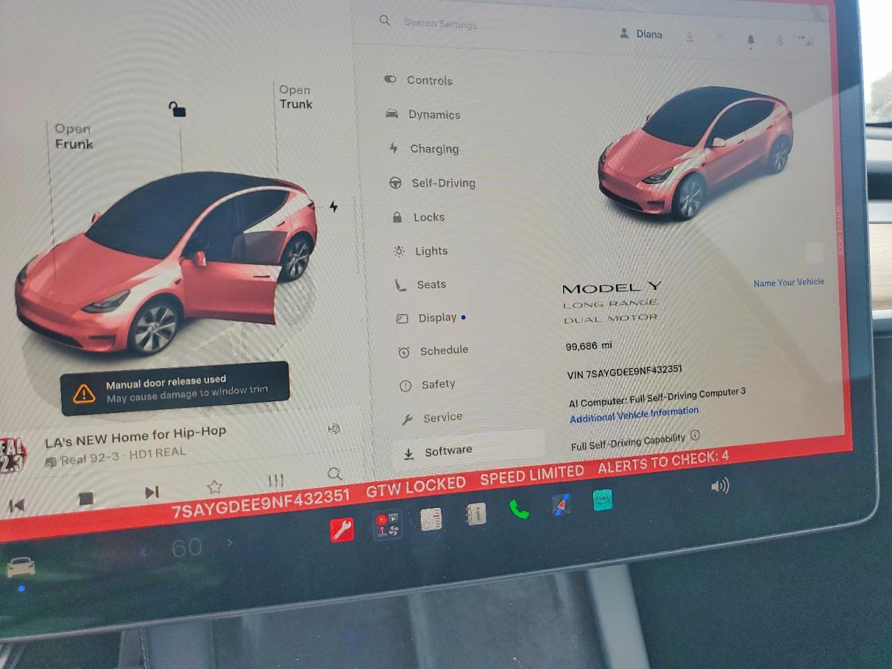 2022 TESLA MODEL Y