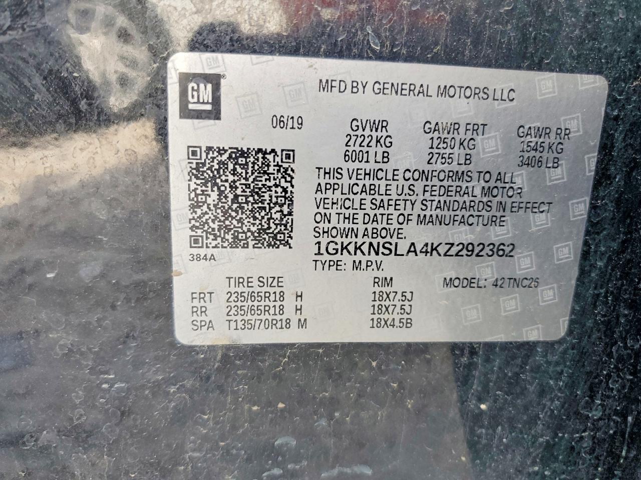 2019 GMC ACADIA