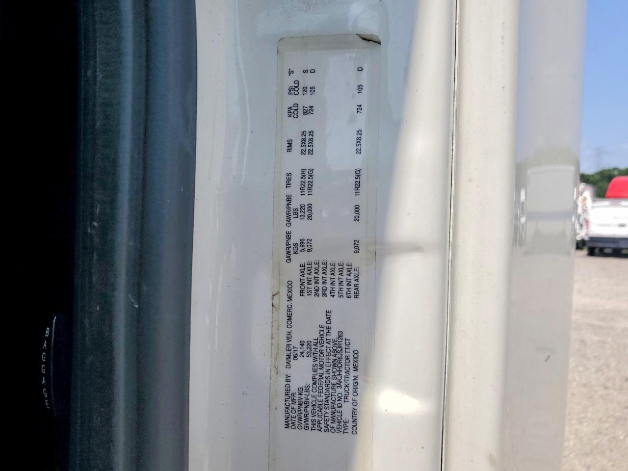2018 FREIGHTLINER ALL OTHER