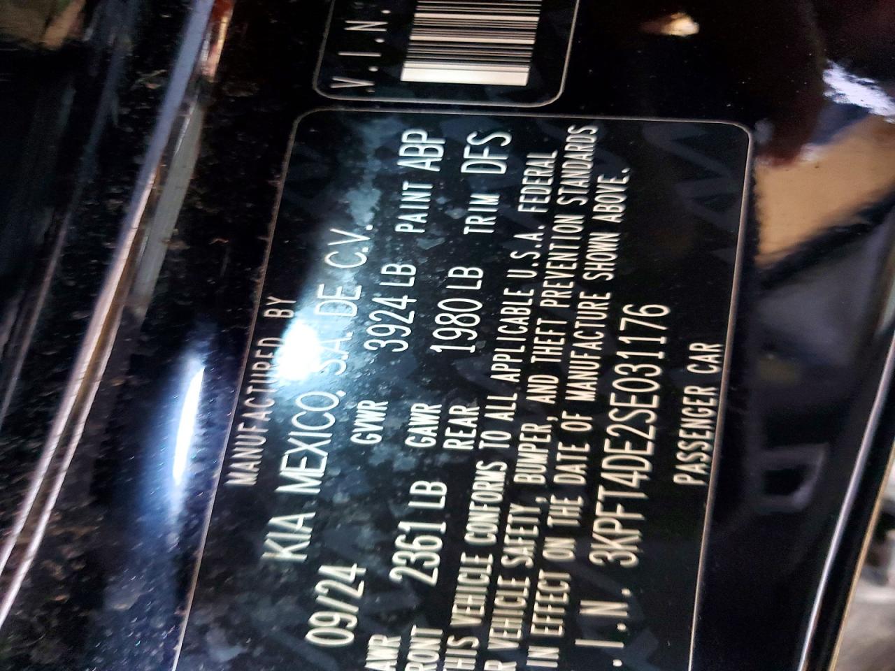 2025 KIA ALL OTHER