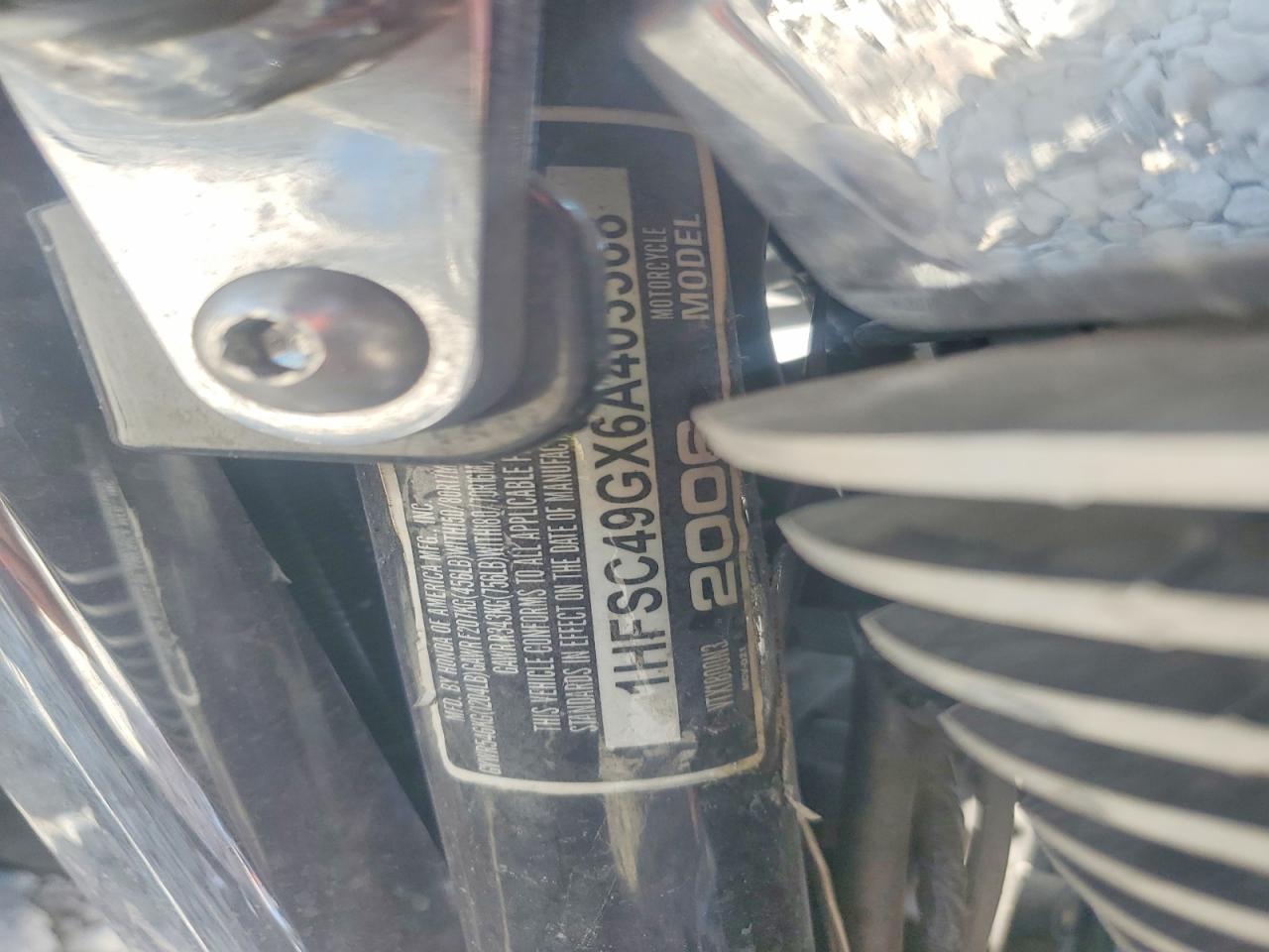 2006 HONDA VTX CYCLE