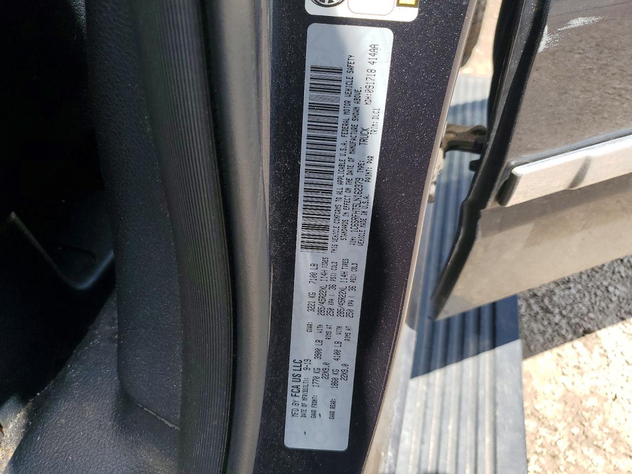 2020 RAM 1500