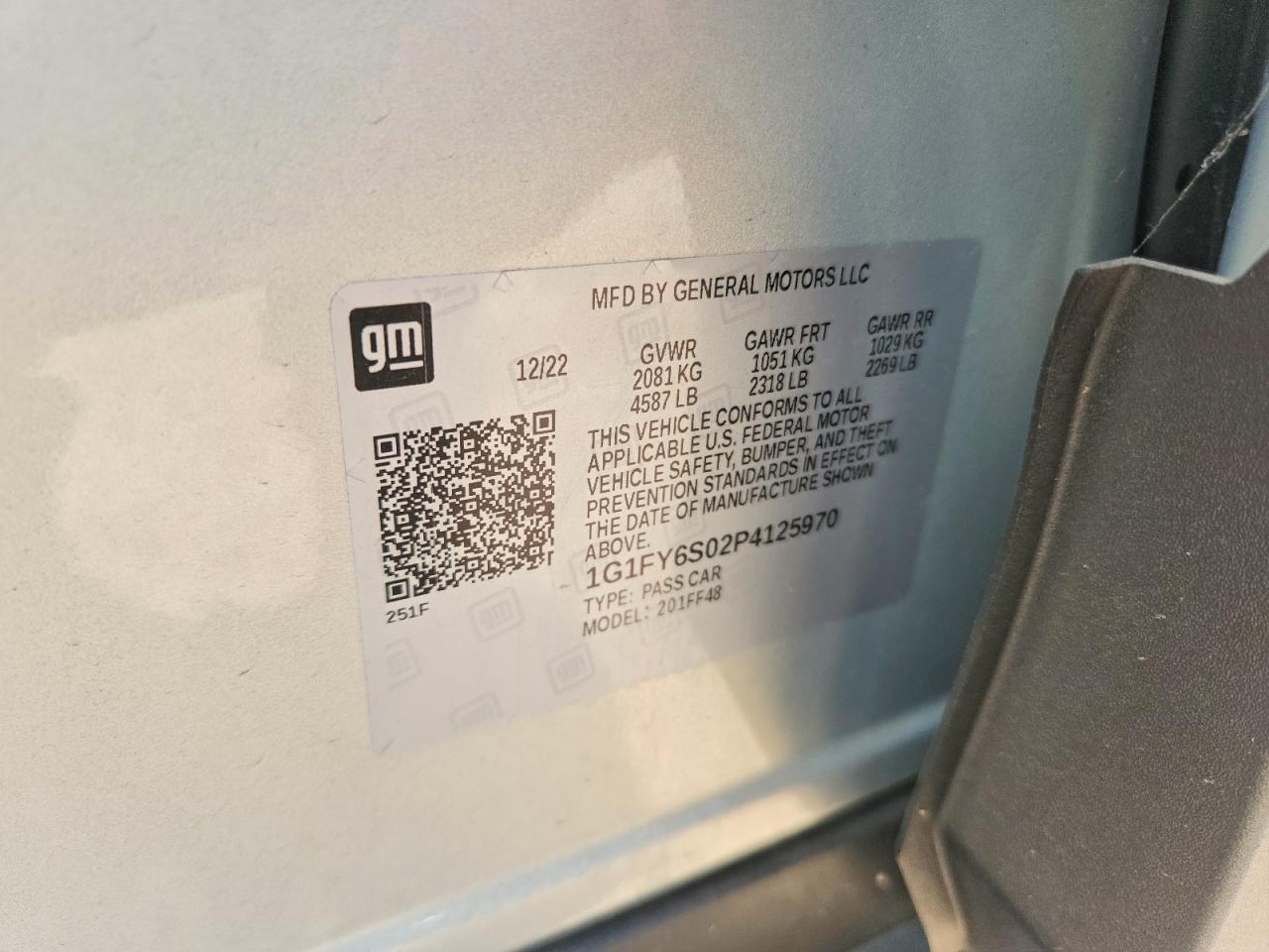 2023 CHEVROLET BOLT