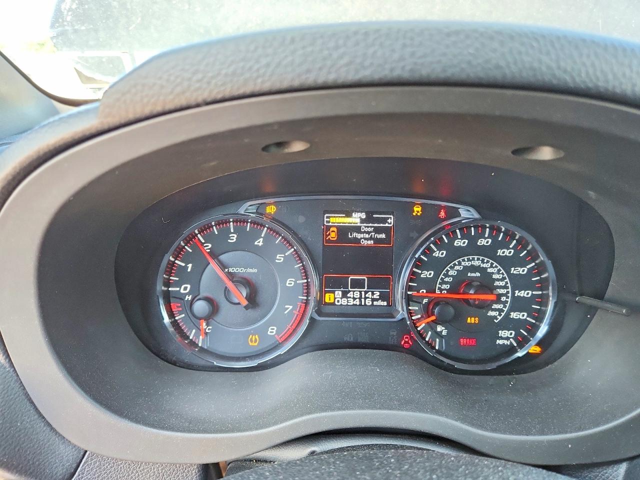 2018 SUBARU WRX
