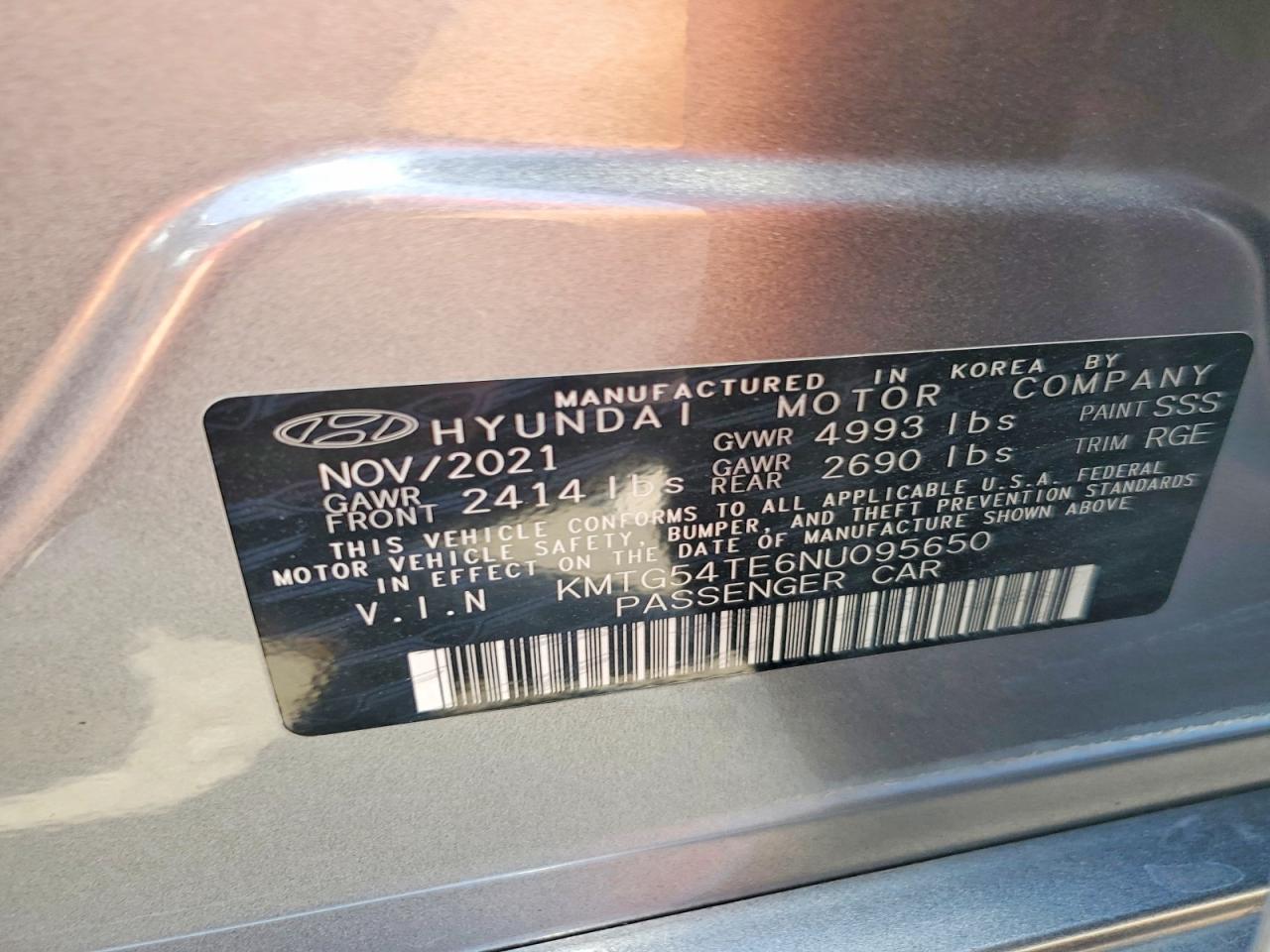 2022 GENESIS G70