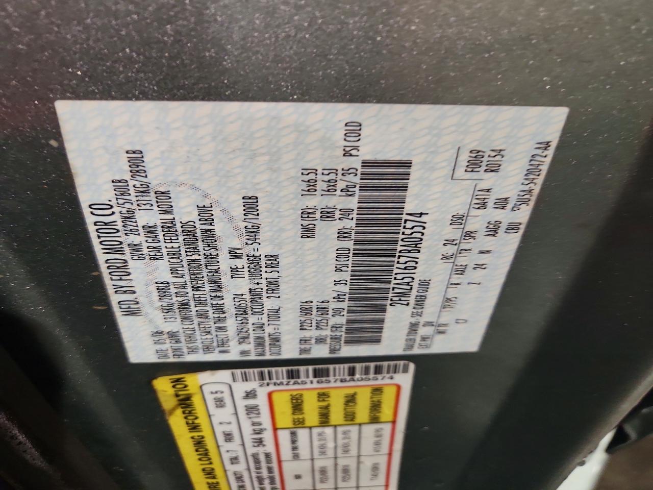 2007 FORD FREESTAR