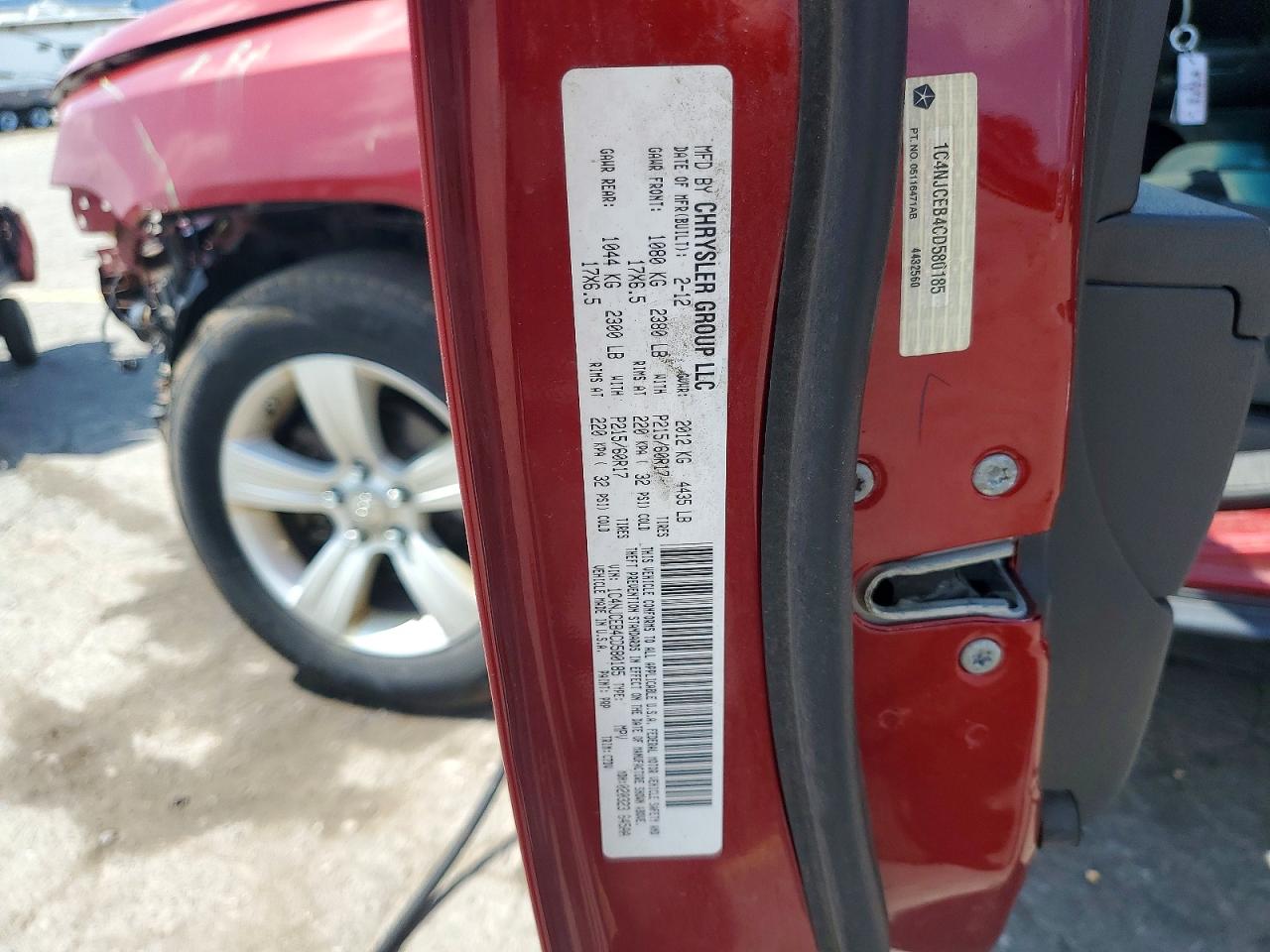 2012 JEEP COMPASS